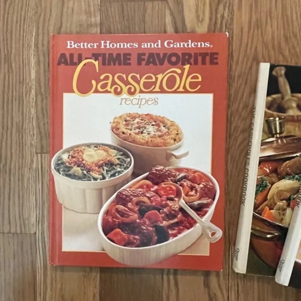Better Homes Gardens & Southern Living Casseroles‎ & Desserts Cookbooks Lot of 3